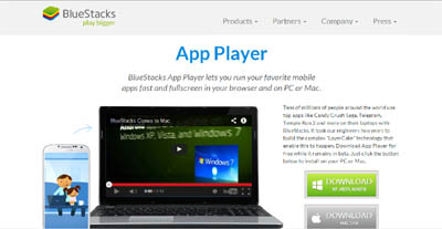 Bluestacks - site oficial